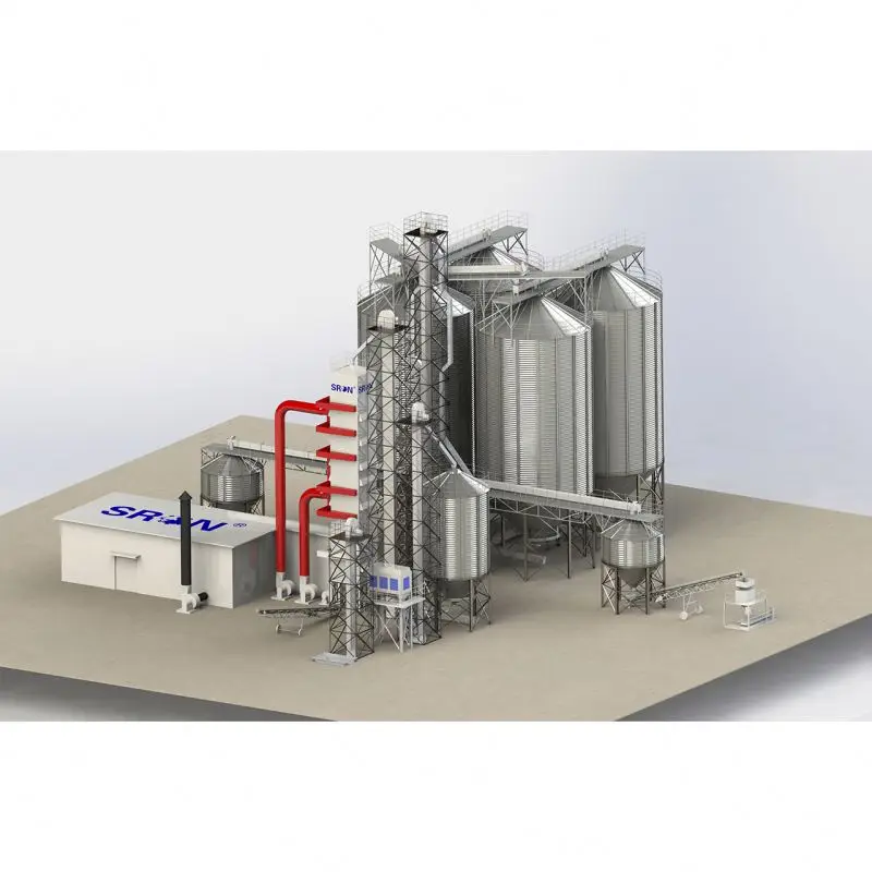 Hot Sale Easy Installation Bolting Silo Grain Storage Bin for Maize/Paddy/Barley