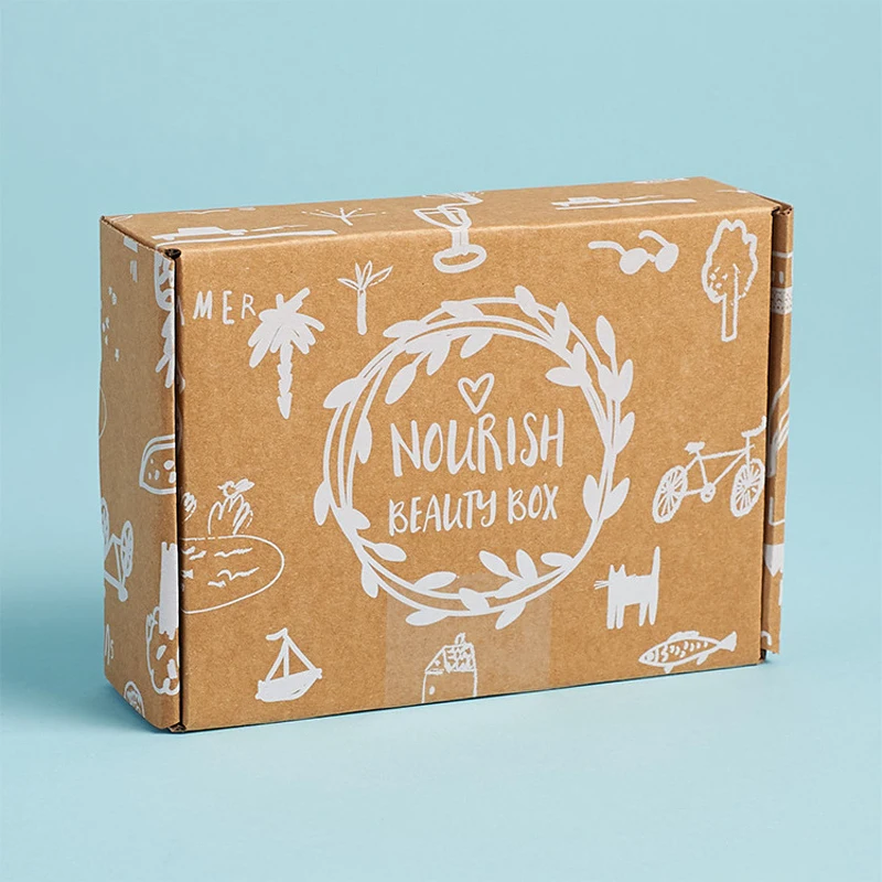 Customized Corrugated Folding Packaging Boxes Thickened Shipping Mailing Boxes Clothes Shoe Boxes With Custom Logo
