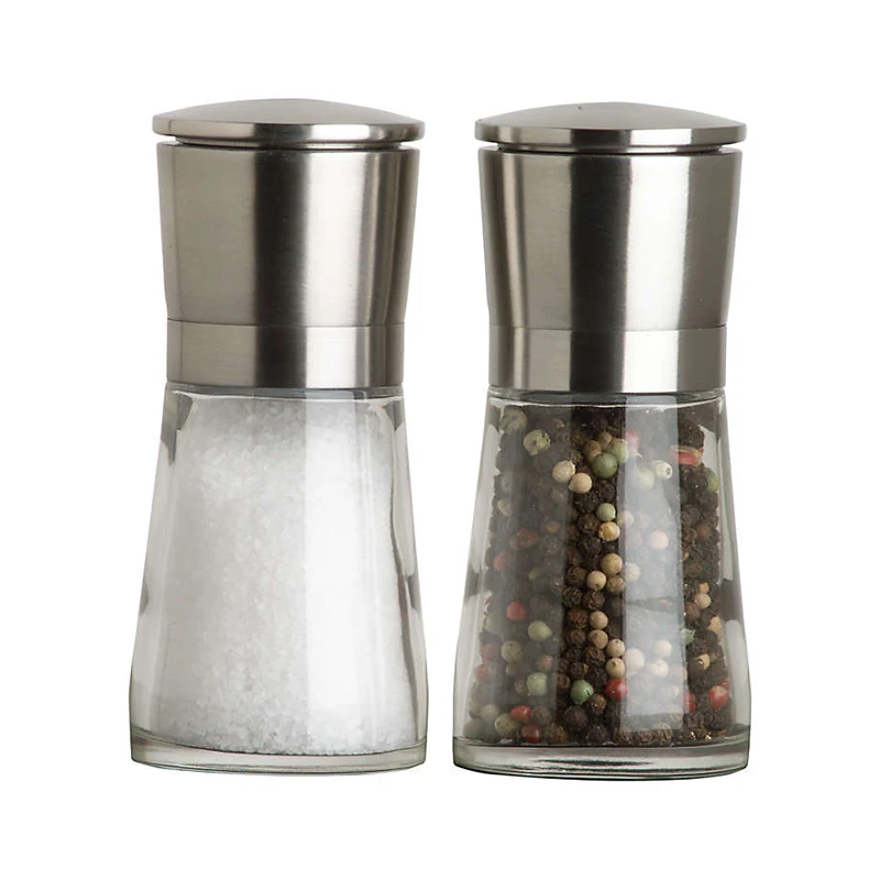 Pepper Grinder Copper Mill Includes Gourmet Mechanism and Premium Peppercorns