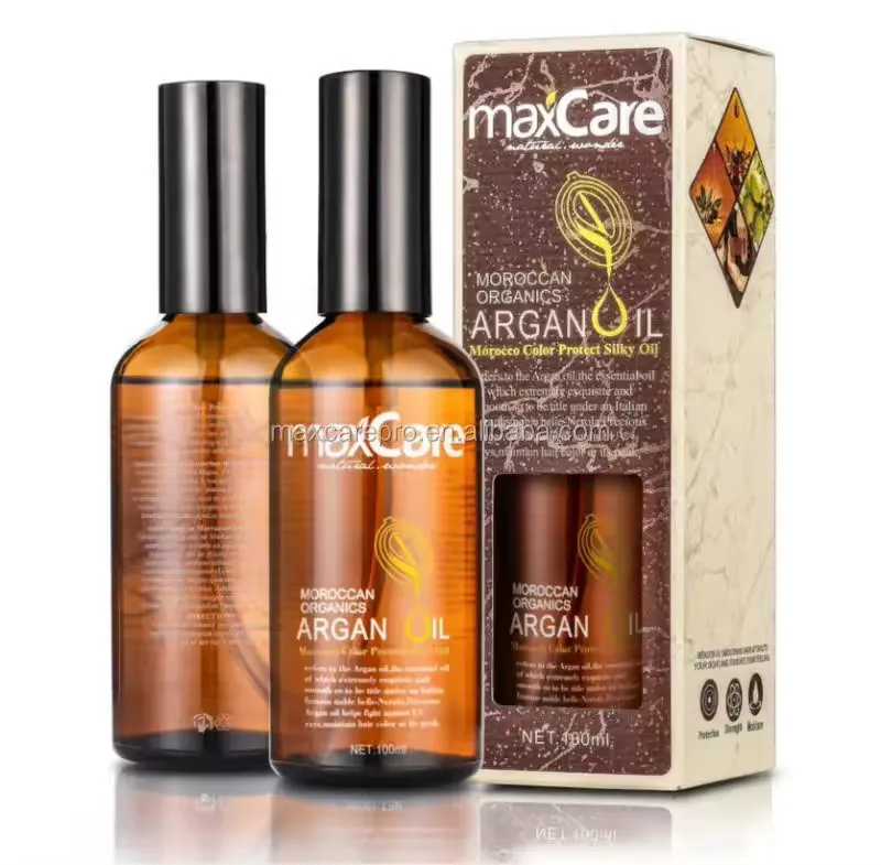 Transform Your Hair with MaxCare Argan Hair Oil - Nourishing and Repairing Essential Oil for All Hair Types