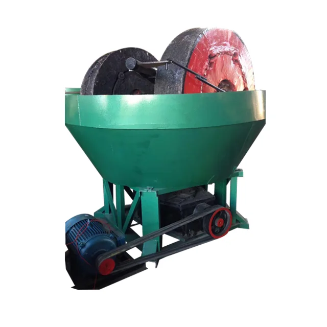 Good quality mini mining equipment gold wet pan mill