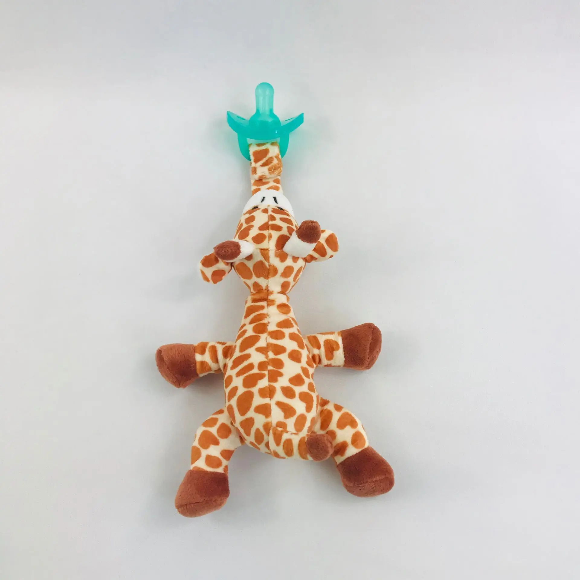 Мягкая игрушка для младенцев с держателем для соски-пустышки