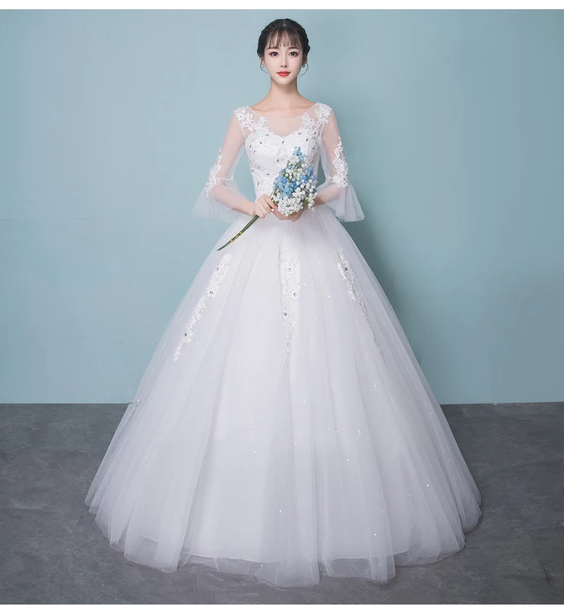 High quality exquisite good quality unique wedding dress gown for guests women