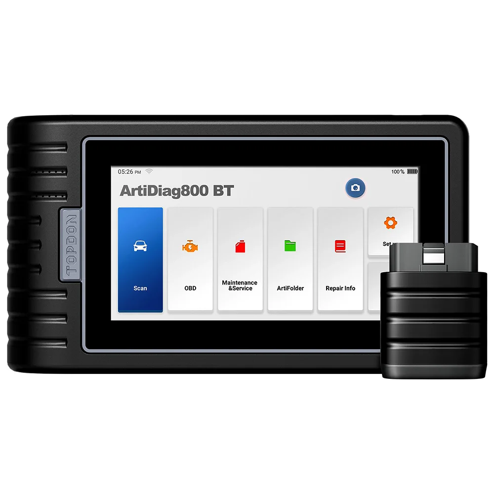 TOPDON новейший Artidiag 800BT сенсорный экран OBD2 сканер беспроводной все системы сканирования инструмент 28