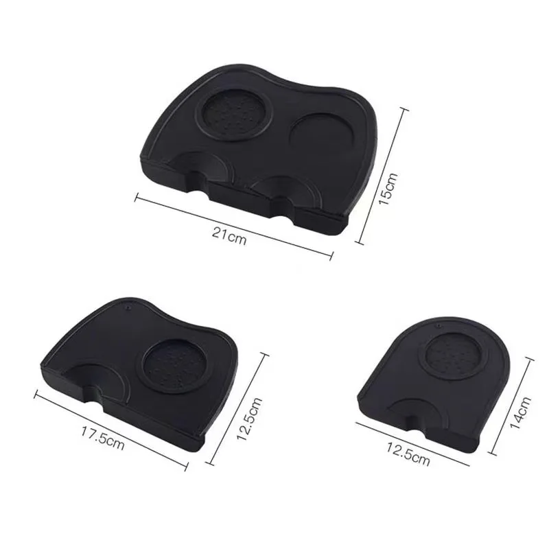 Factory Outlet Rubber Table Top Coffee Mat, Coffee Tamper Mat, Flexible Glue Coffee Tamper Mat Accessories