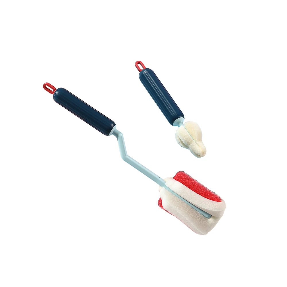 Щетка для бутылочки для кормления продажа от производителя Детские щетки для бутылочек вращающаяся щетка для чистки бутылки 360 градусов RK-N6014