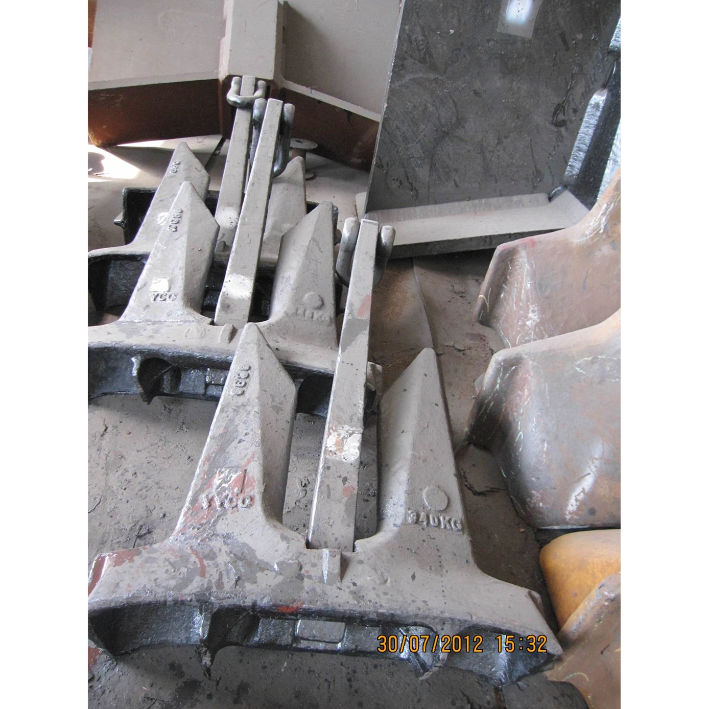 Custom Delta-Style Small Boat Anchor