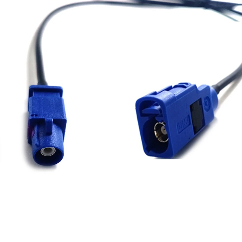 Popular cable assembly crimping Fakra C female to Fakra C male for Rg174