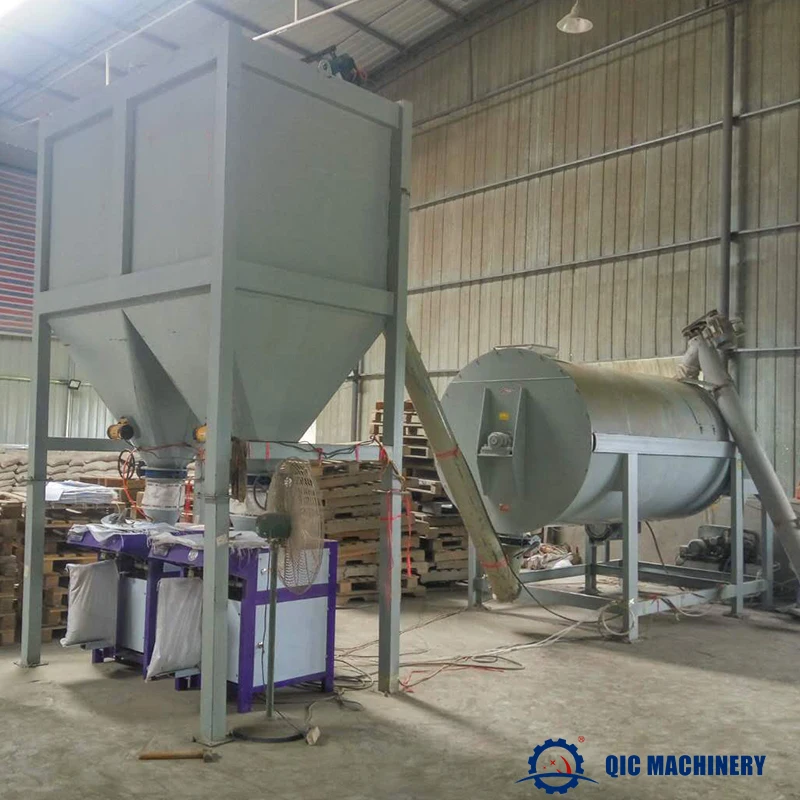 4-6t/h Ceramic Tile Adhesive Machine Wall Putty Making Machine Dry Mortar Mixer Machines