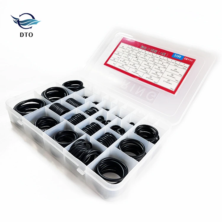 DTO O Ring Assortment 18 Popular Sizes Green O Ring Kit Repair Hydraulic O-Ring Set NBR Oring Seal Kit