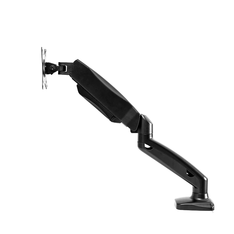 White / Black Gas Spring LCD Monitor Arm Monitor Holder Mount Stand Desk Top Vesa Lcd Arm Swivel 13-32 inch