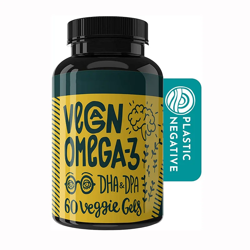 Private Label improving heart health DHA Algae Oil Omega 3 Vegan Capsules