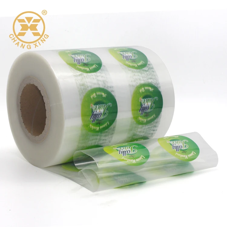 PP Bubble Tea Cup Plastic Coffee Milk Tea Fruit Juice Drinks Cup Sealing Packaging Film Lidding Film for Container Cover