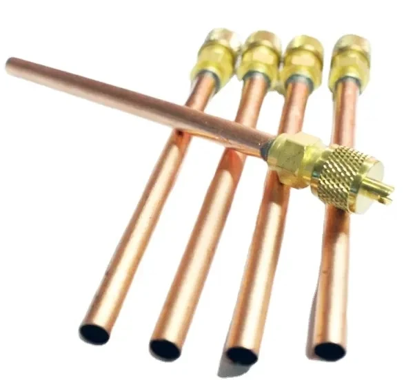 Air conditioning check valve fluorine nozzle liquid nozzle needle valve fluorine quick connector copper check valve