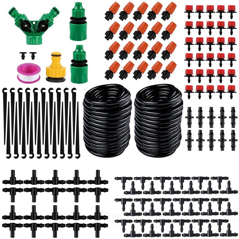 Cross border exit 30m 4/7 Automatic drip sprinkler Watering set Outdoor Garden Spray atomizing watering set