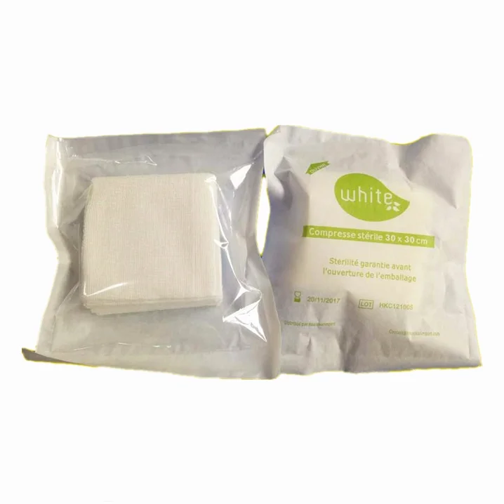 sterile gauze swab,sterile compressed gauze,medical compressed gauze