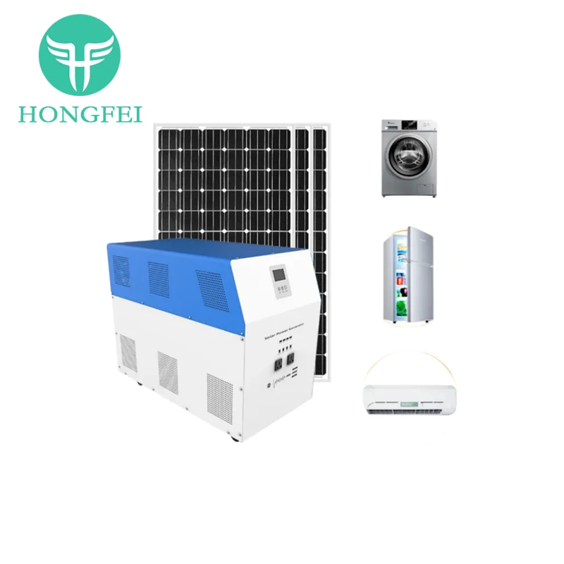 Off Grid Solar Power Photovoltaic Generator System With Panel Completed Set For Home