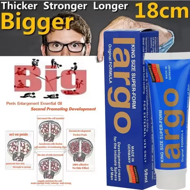 Largo Manufacturers Max Man Enlarging Gel Enlargement Cream for Men Enlarge Grow Thicker Stronger Great Massage Sex Ointment