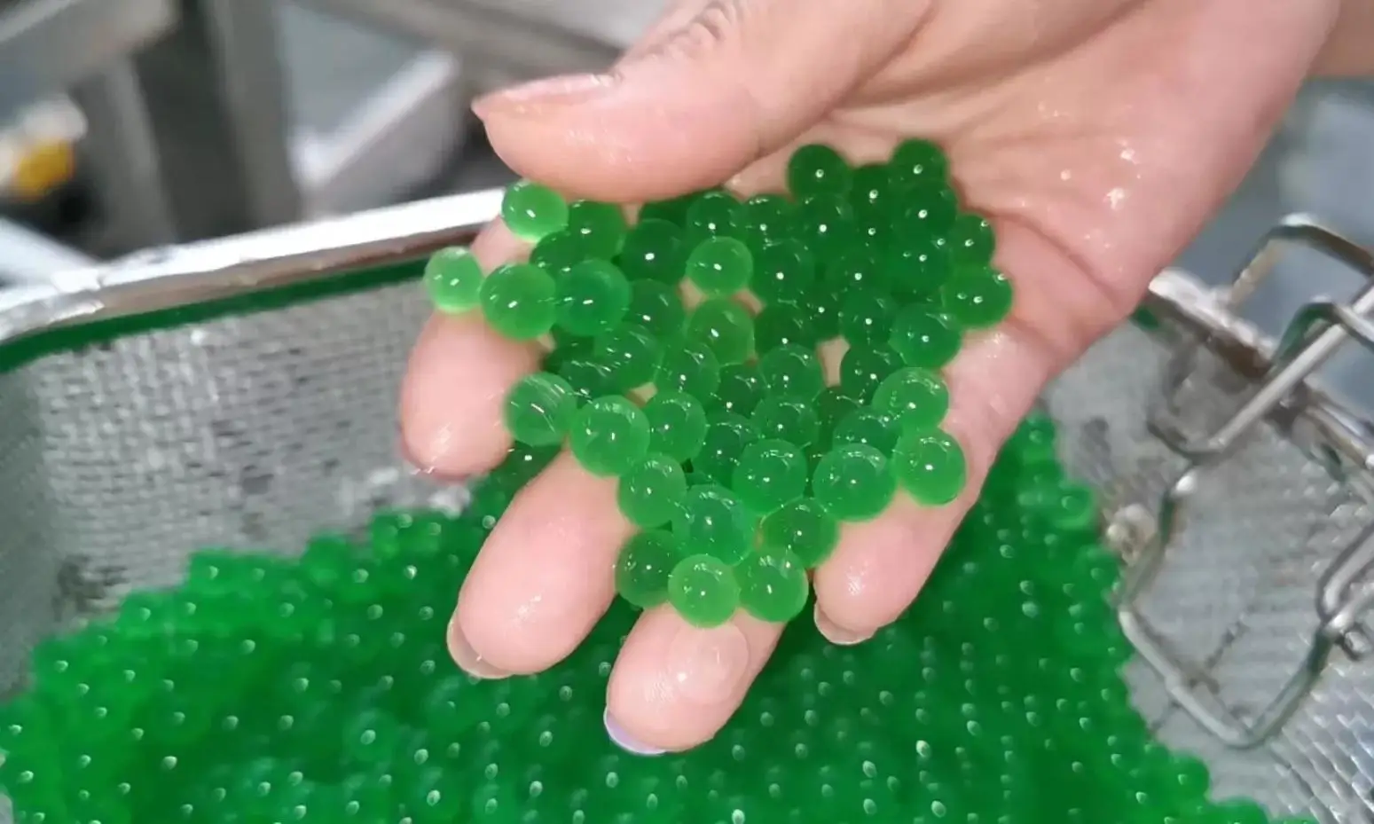 Semi Automatic Popping Boba Production Line for Making Bubble Tea and Juice Ball Machine