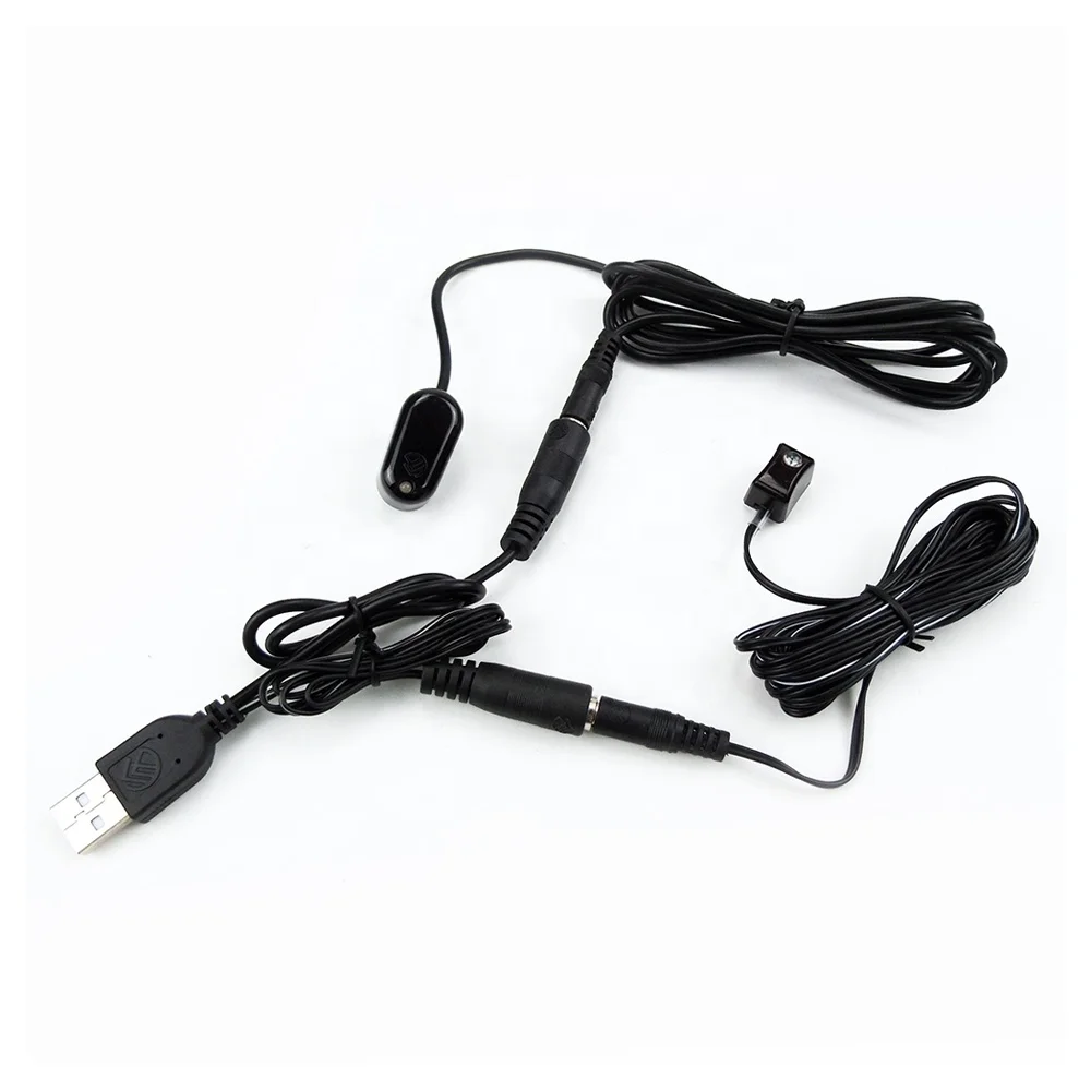 All in One Cable Hidden IR System IR Infrared Remote Control Extender Repeater Kit U101H