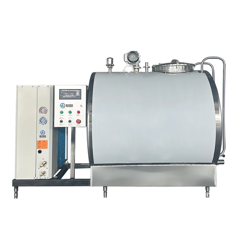 High Quality Cooling Tank for Dairy, Beverage, and Food Processing Energy-Efficient, Stainless Steel