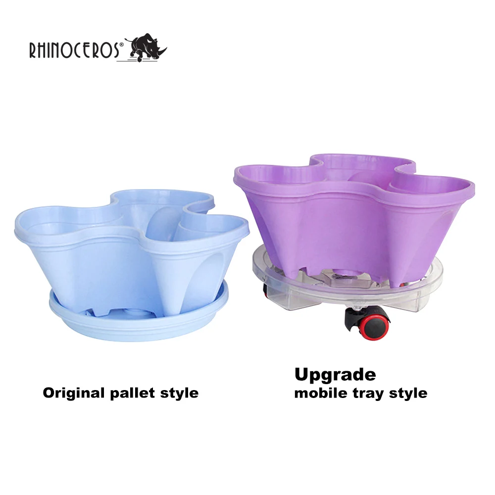 Wholesale Stackable Pots Flowers Vertical Tower Garden Planter Strawberry Plastic Flower Pots