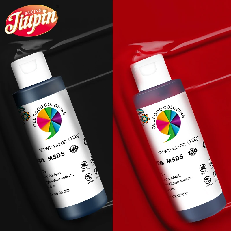 4.5 Ounce Food Coloring - Super Red Soft Gel Paste for Baking Cake Pastry Fondant