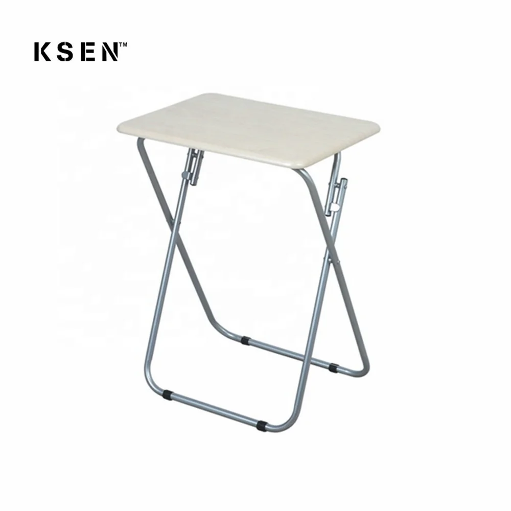 Small Tray Table Folding Wooden Tray Table