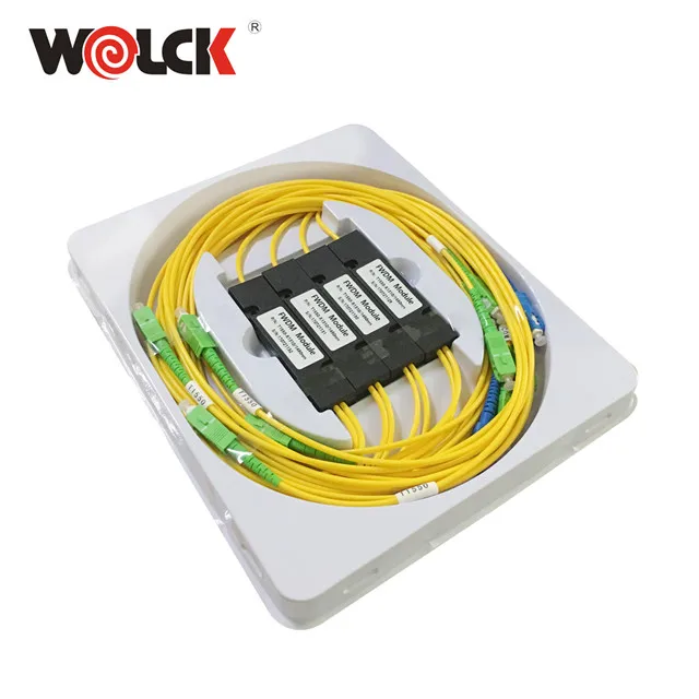 SC UPC FWDM Optical Filter 1310nm 1490nm 1550nm FWDM