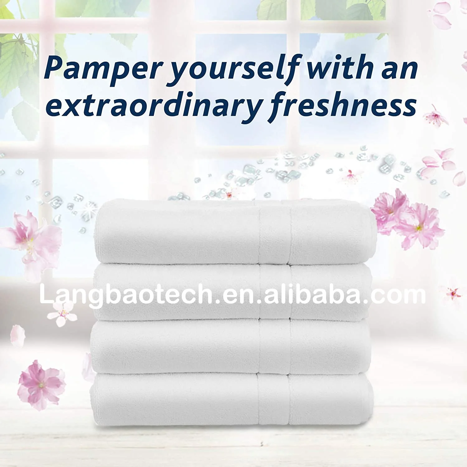 Infusions In Wash Laundry Scent Booster Beads CALM Soothing Lavender and Vanilla Bean scent booster beads