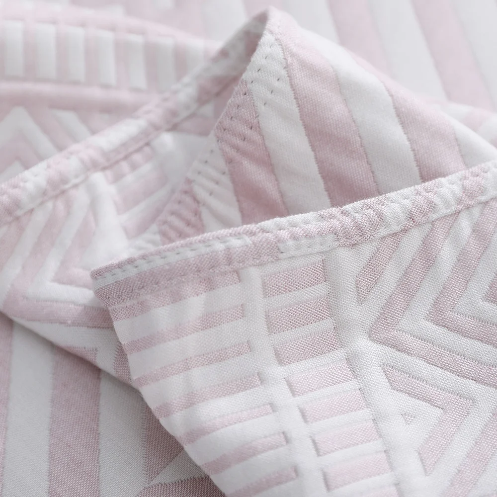 BLX custom 100% bamboo fiber jacquard children bedding set of 4 pieces