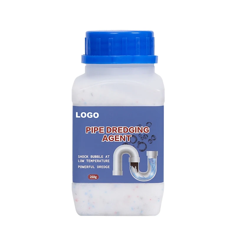 268g Kitchen Bathroom Sewer Products Pipe Dredging Agent Odour Eliminator Drain Pipe Cleaner Powder