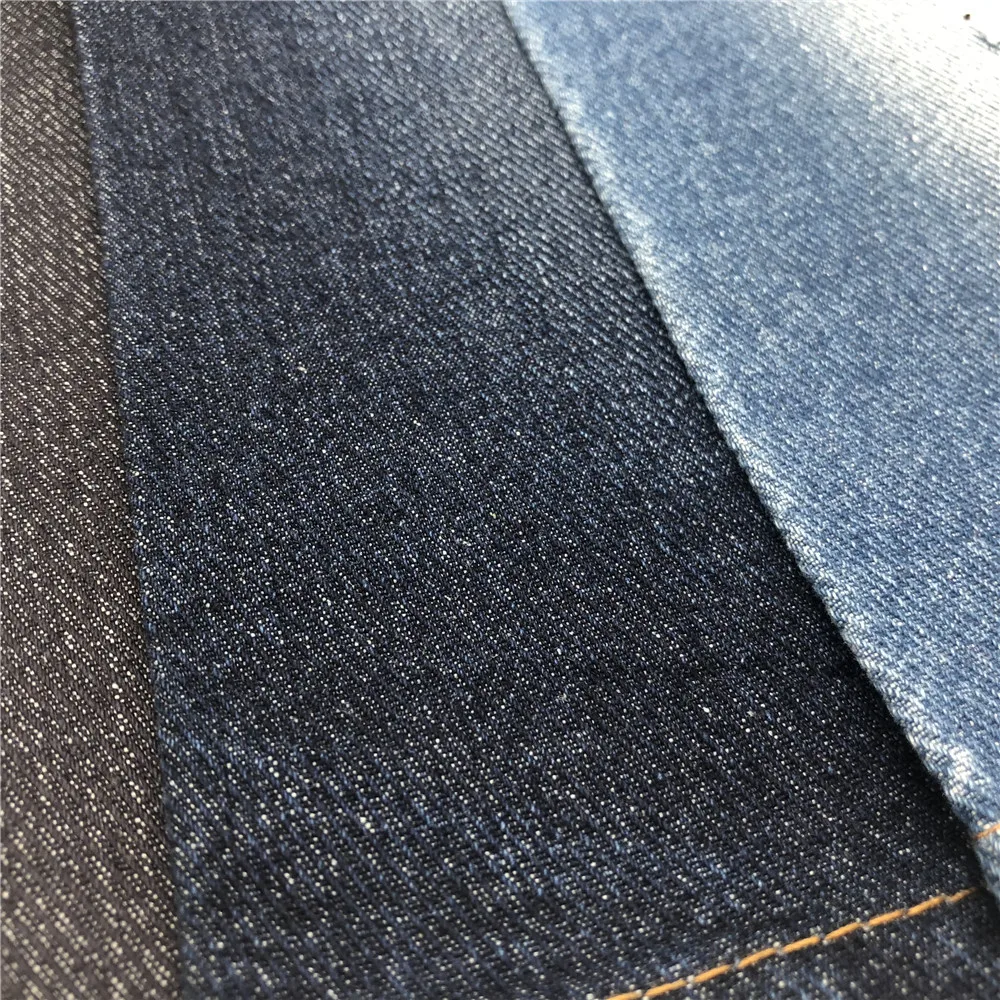 8.7oz blue color  denim jeans fabric