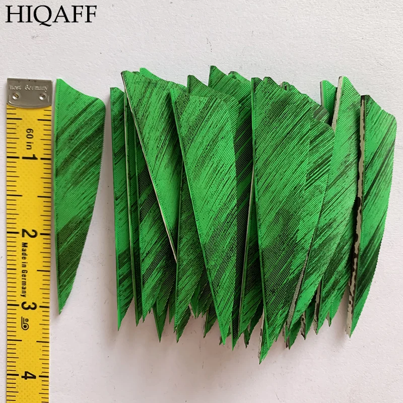 3 INCH Shield Camouflage Turkey Feather Archery Fletching Right Wing For Hunting Shooting Arrow Accessories