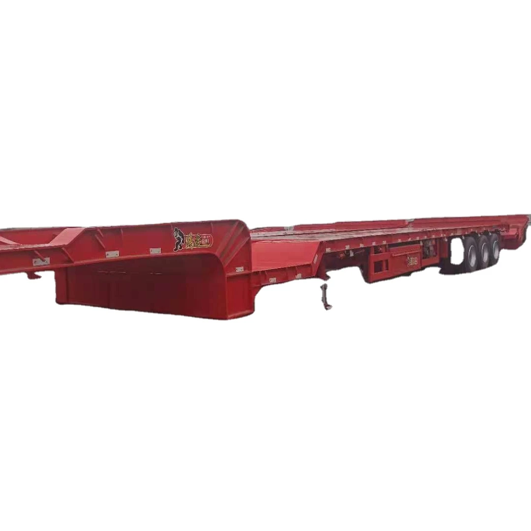 Extendable semitrailer for Wind turbine blade transportation special lowbed trailer for sale