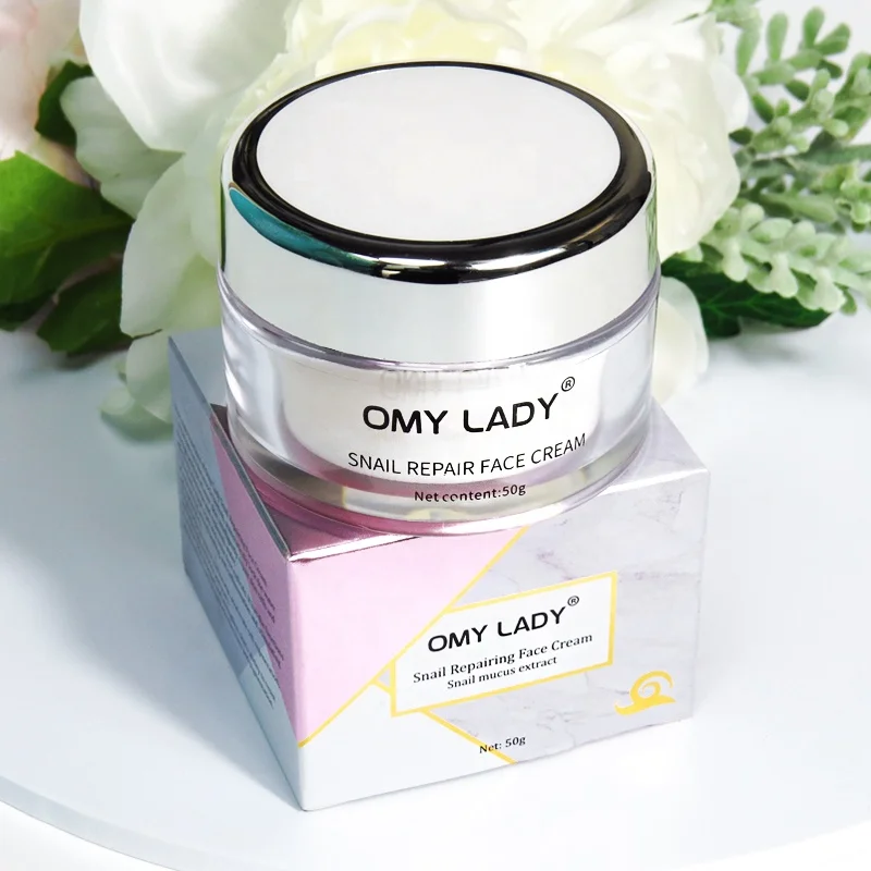 Omy Lady Korean Snail Whitening Cream Face Skin Beauty