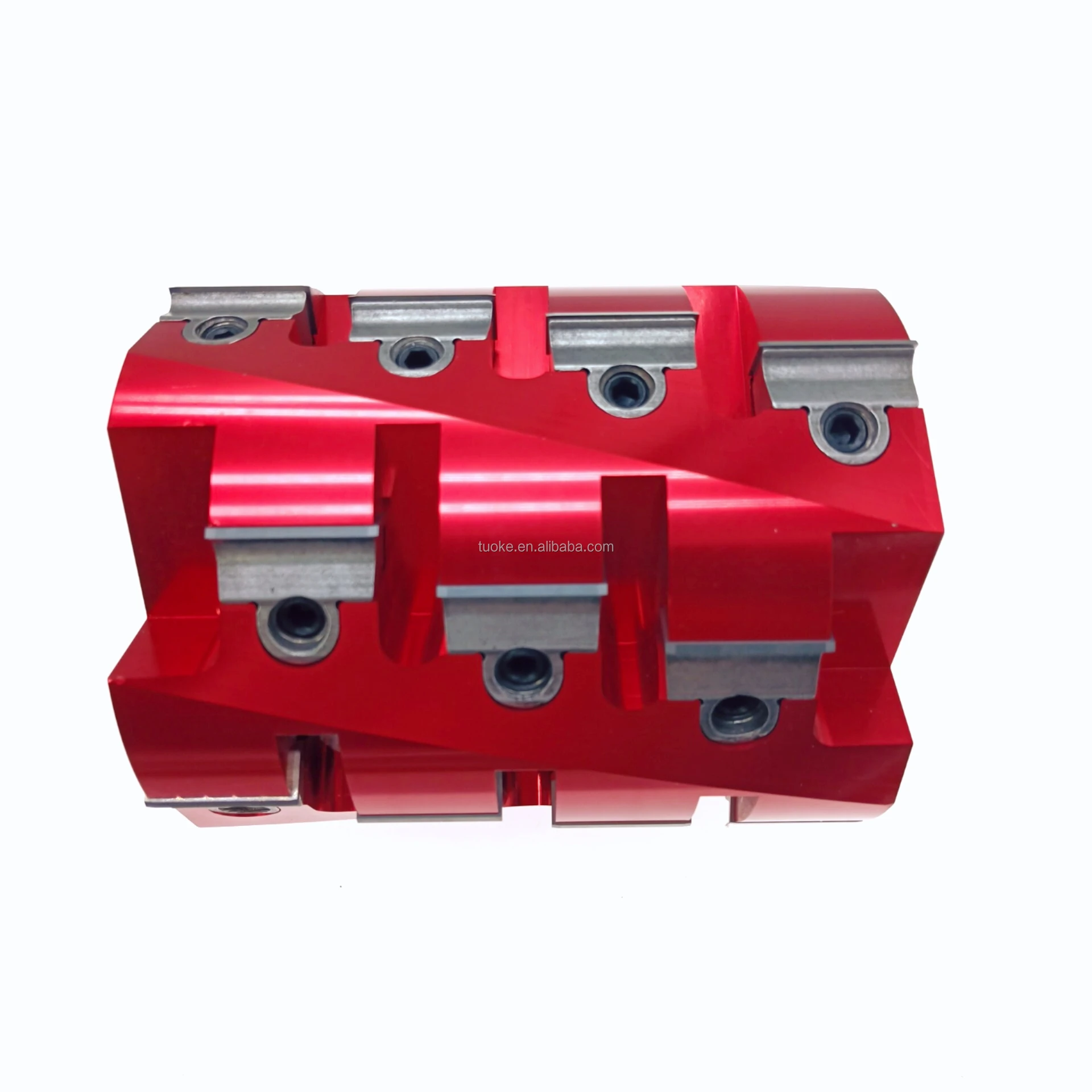 TUOKE SHT503A  Imported industrial grade Four-sided planer end mill spiral planer cutting head for solid wood processing