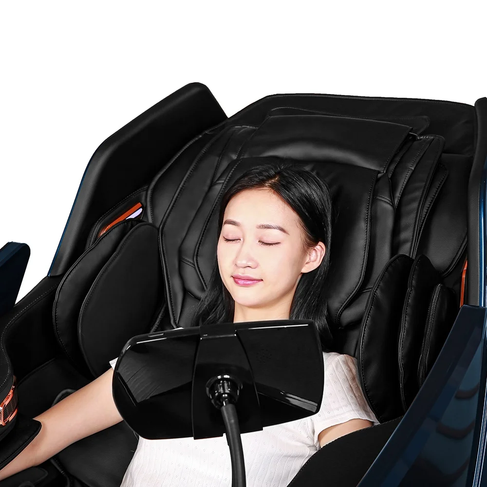 Latest New Relax Touch Screen Bluetooth Sofa Relaxation Robot Physiotherapy Intelligent Sl Track Massage Chair