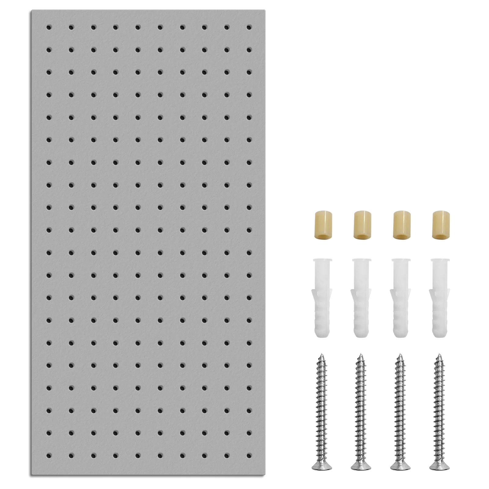 Galvanized Steel Pegboard Pack Storage metal pegboard  Garage Storage Tool Organizer Kit