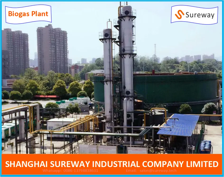 Anaerobic Reactor Tank Type Biogas Plant Under EPC Mode (Engineering, Procurement, Construction)