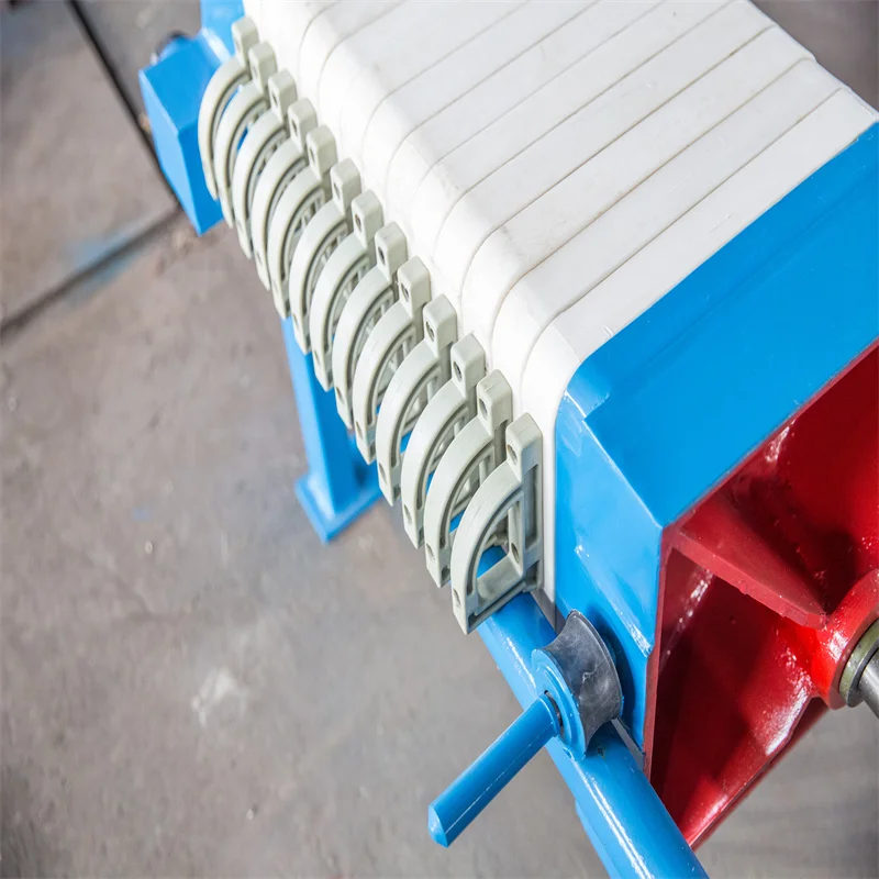 Type 450 manual pressing filter soybean oil rapeseed oil edible oil solid and liquid separation filter press