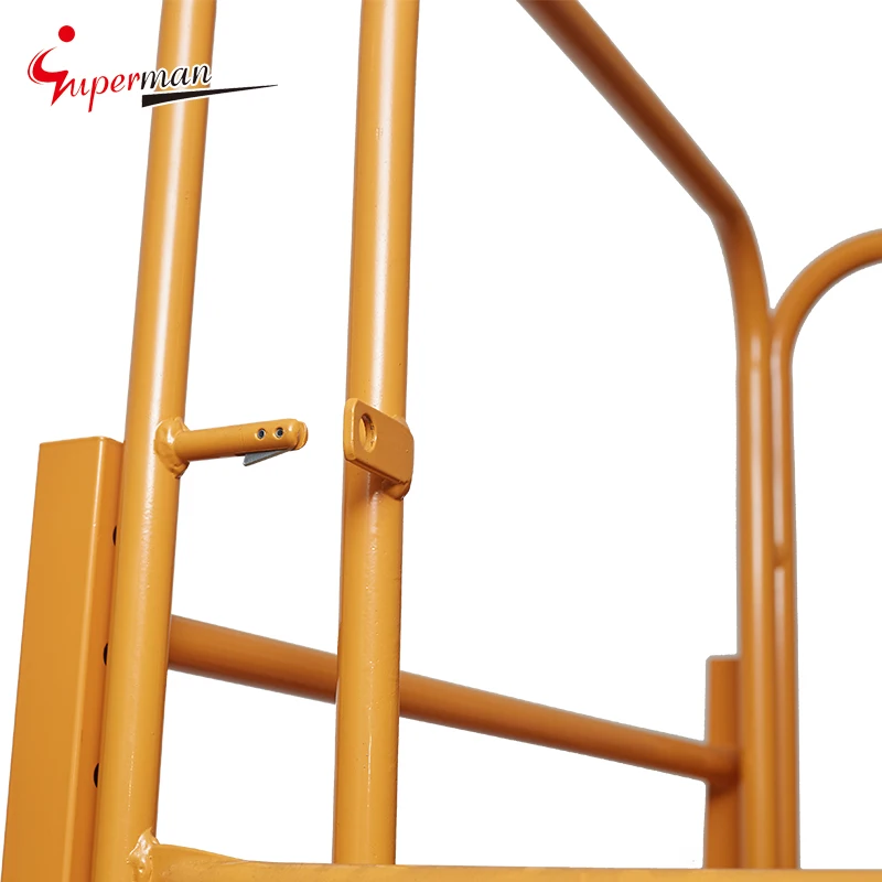 Low MOQ scaffold steel mobile easy with wheels foldable scaffolding set construction scaffold ladder