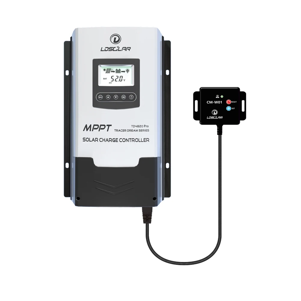 LDSOLAR Tracer dream series 200 В 60a 80a 100a mppt контроллер солнечного заряда с Wi-Fi/Bluetooth