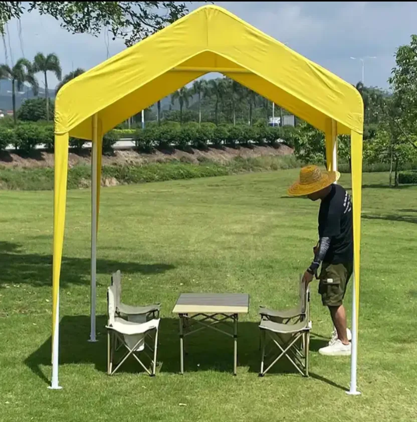 3*3M  Heavy Duty Party Tent Large Outdoor Carport Canopy Wedding Event Gazebo Car Parking Tent with Removable Sidewalls