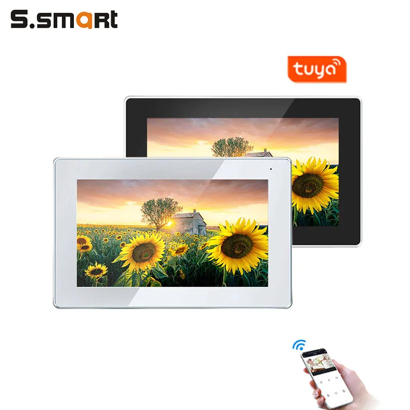 Good Price Sim Card Mobile Phone Control Gsm Door Lock Smart Video Door Phone Intercom Door Bell No Battery