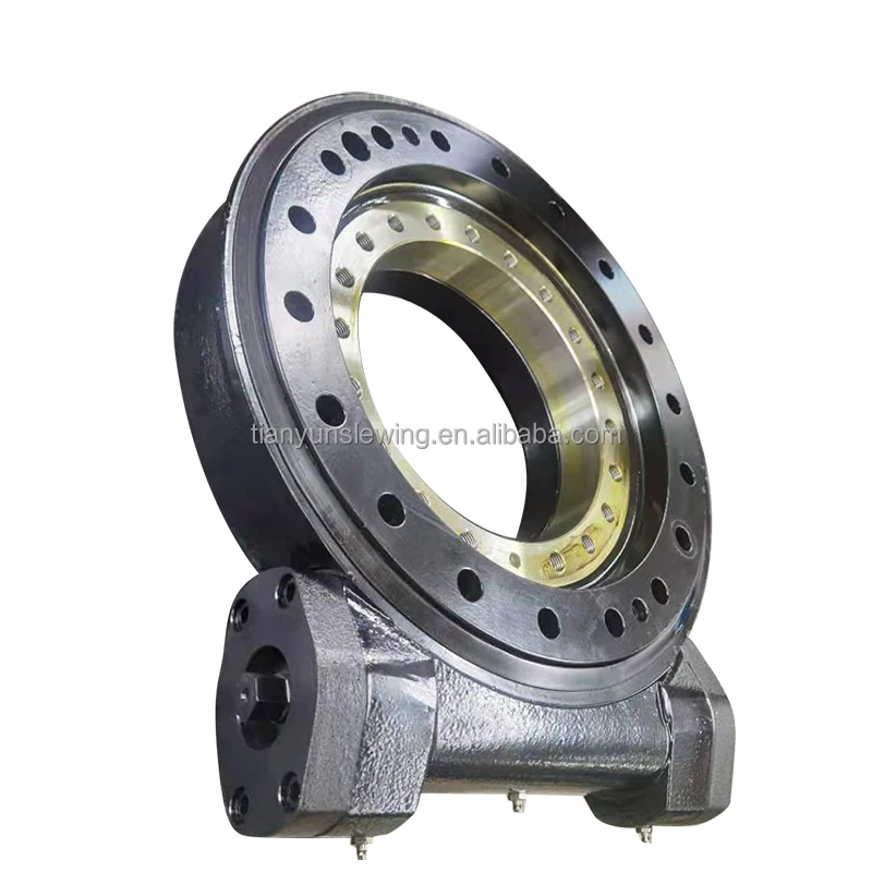 SEA17 slewing worm gear reducer and rotary drive unit for solar tracking system