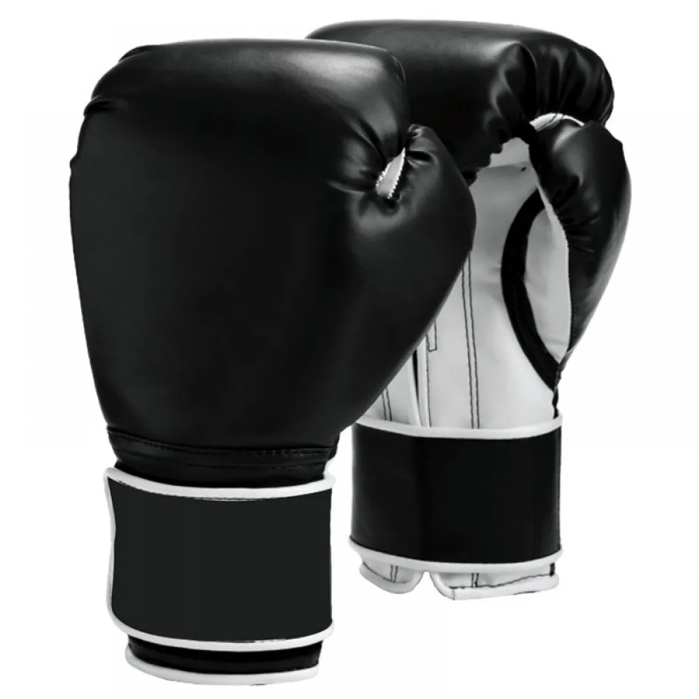 High Quality PU Leather Boxing Gloves Training Pro OEM Custom Logo Real Leather Design Your Own Boxing Gloves
