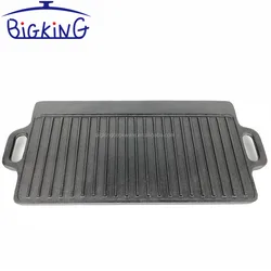 cast iron nonstick japanese yakiniku plate pan for bbq or steak