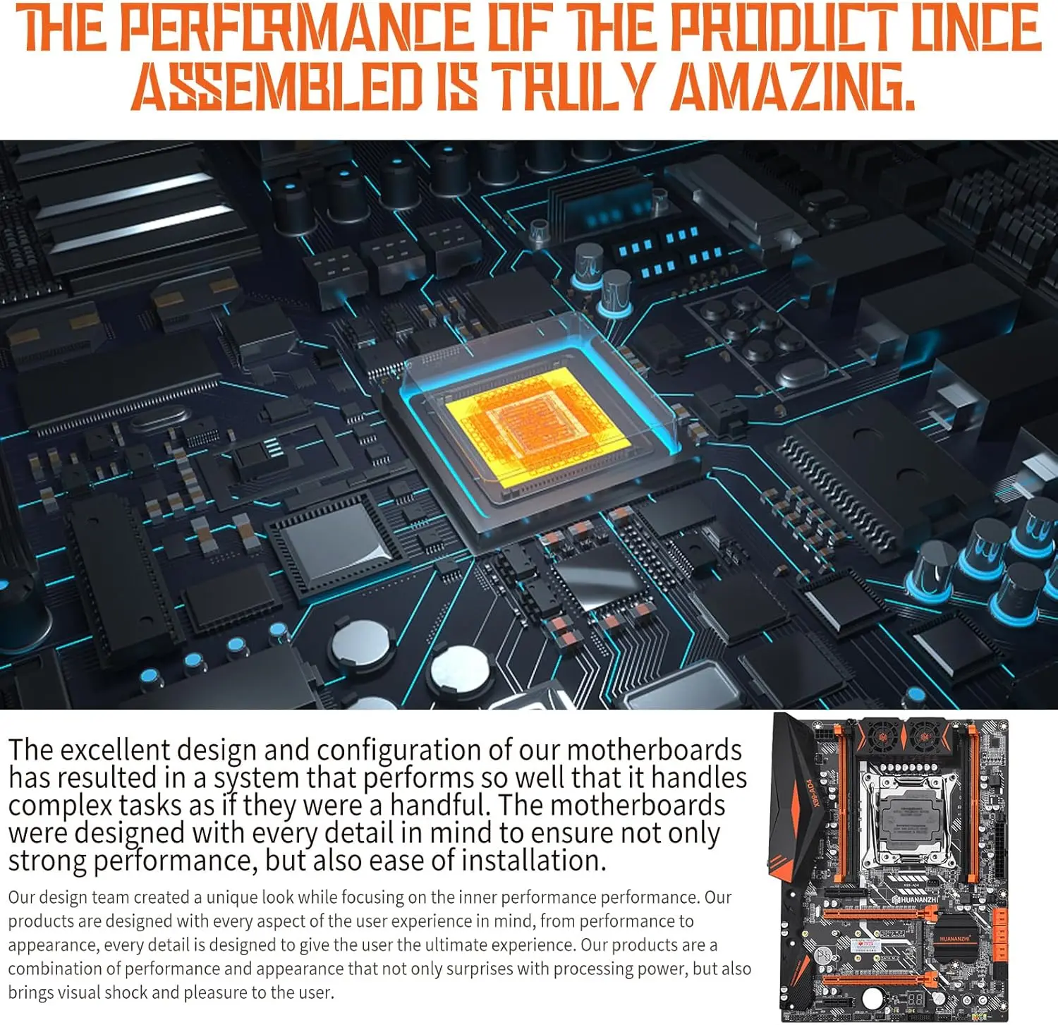 HUANANZHI X99 AD4 Desktop Computer Motherboard DDR4 Lga20113 Motherboards For PC Gaming