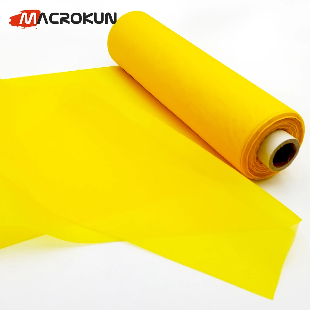 Polyester Screen Printing Mesh 80T-48 200Mest Count- Durable and Abrasion - Resistant Material with Fine Mesh for Clear Printing